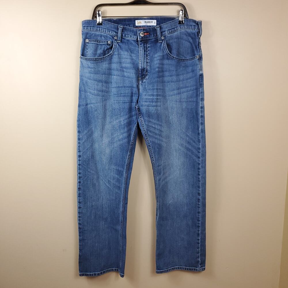 Lee Relaxed Fit Bootcut Leg Jeans Size 36x32